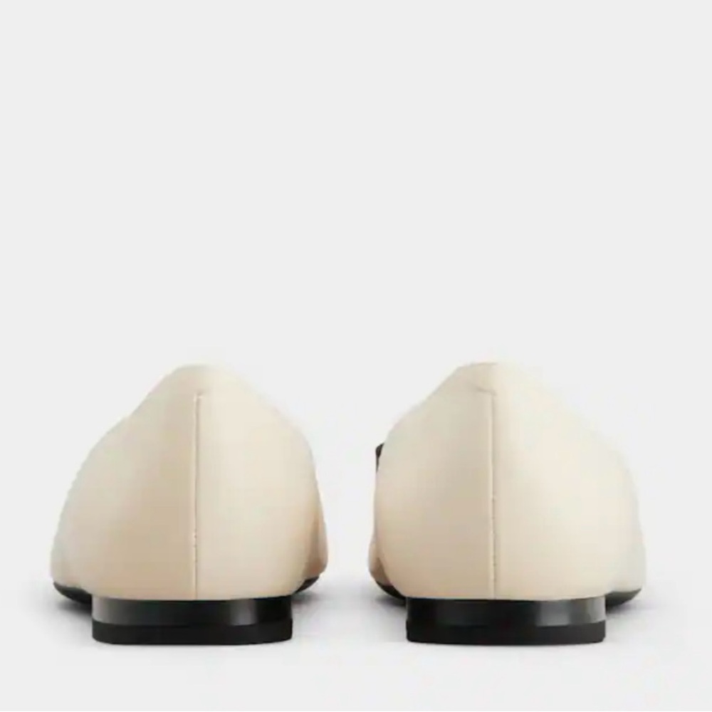 Roger Vivier Gommettine Ballerinas in leather (off-white), size 7, NEW - Picture 2 of 10